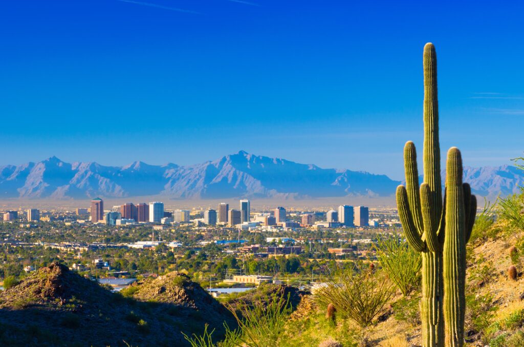 Phoenix Arizona City Landscape
